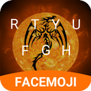 Flaming Totem Emoji Keyboard Theme for GOT 7 aplikacja