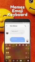 Memes Emoji Keyboard Theme for Emoji Movie capture d'écran 2