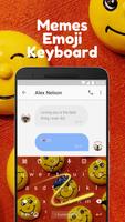 Memes Emoji Keyboard Theme for Emoji Movie capture d'écran 3