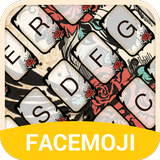 Tattoo Emoji Keyboard Theme simgesi