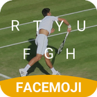Tennis Champion Emoji Keyboard Theme for Djokovic 图标