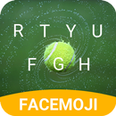 Tennis Drop Emoji Keyboard Theme for grand slam-APK