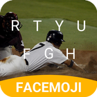 Baseball Touch Base Emoji Keyboard Theme for MLB biểu tượng