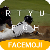 Baseball Touch Base Emoji Keyboard Theme for MLB biểu tượng
