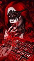 The Vampire Rose Keyboard Theme imagem de tela 2