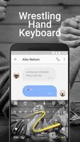 Wrestling Game Emoji Keyboard Theme for Snapchat syot layar 3