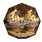 Happy Birthday Wishes HD-icoon