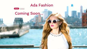 Ada Fashion Online Shopping Cartaz