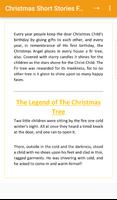 Christmas Short Stories For Middle School capture d'écran 3