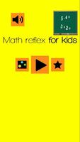 Math reflex for kids poster