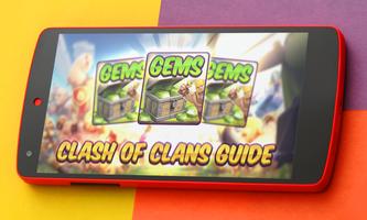 Cheats Clash Of Clans - Guide Affiche