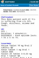 Adaptamed EMR تصوير الشاشة 3