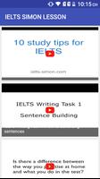 IELTS SIMON LESSON Affiche