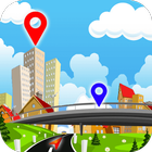 GPS Places Navigation, Routs, Maps & Directions 圖標