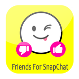 Friends For Snapchat أيقونة