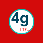 4G LTE ไอคอน