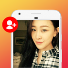 Asian dating for snapchat instagram and kik ไอคอน