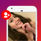 Followers for snapchat instagram and kik friends ikona