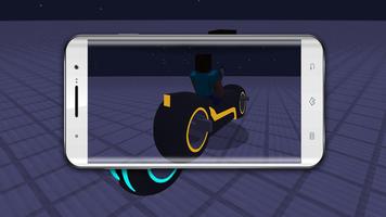 Add-on Tron Bike For MCPE اسکرین شاٹ 1