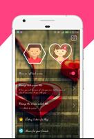 Love Lock Screen- Lovedays capture d'écran 2