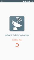 India Weather Satellite Images - IR, Heat, Rain پوسٹر