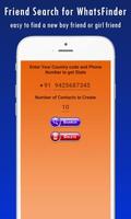 Friend Search for WhatsApp: Girlfriend Finder Cartaz