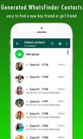 Friend Search for WhatsApp: Girlfriend Finder capture d'écran 3