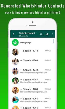 Friend Search for WhatsApp: Girlfriend Finder تصوير الشاشة 3
