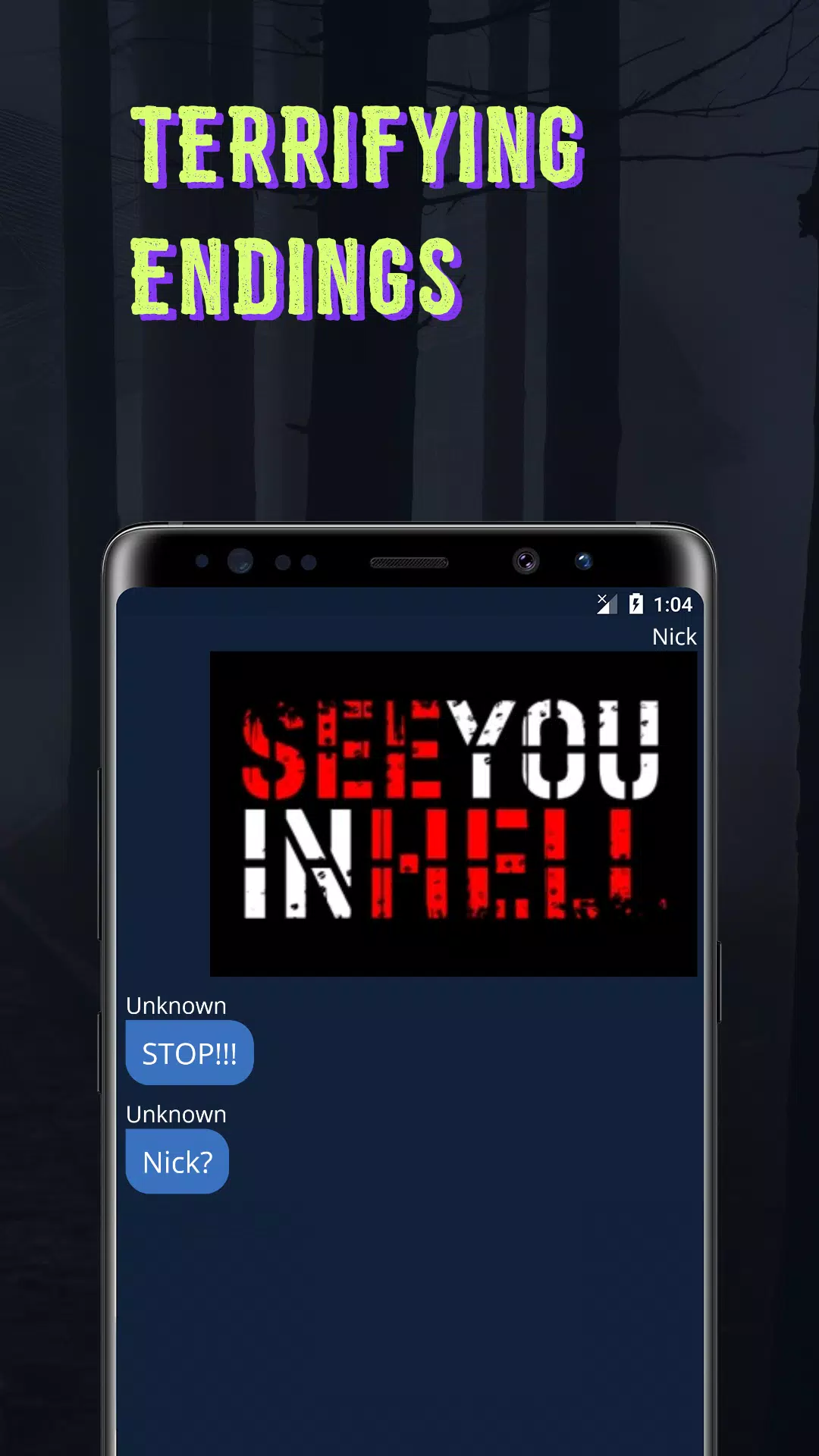 Scary Chat Stories - Hooked on for Android - Free App Download