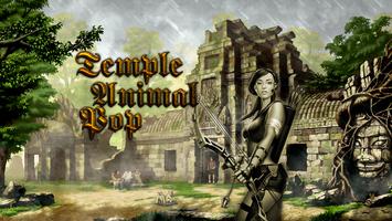 Temple Animal Pop - Run Escape ポスター