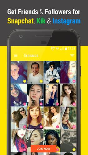 Get Friends for Snapchat, Kik &amp; Snapchat usernames APK ...