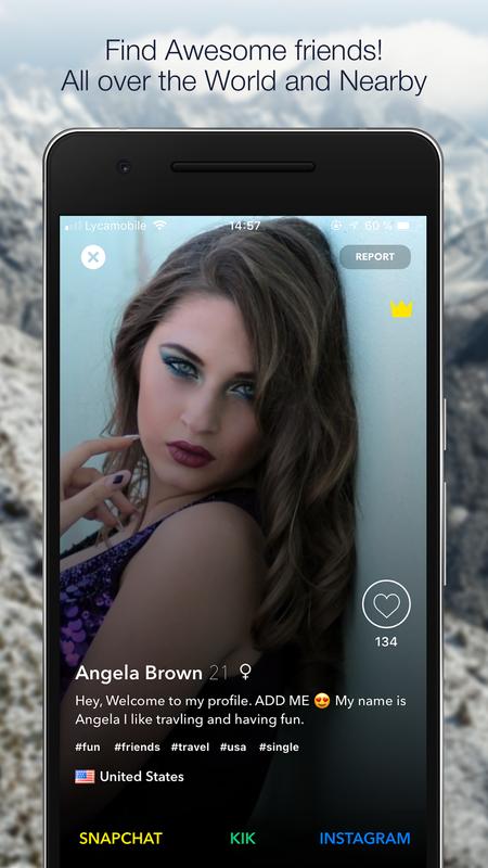 Get Friends for Snapchat, Kik & Snapchat usernames APK ... - 450 x 800 jpeg 63kB
