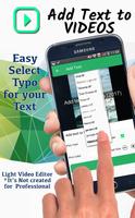 Add Text to Videos: Easy & New capture d'écran 2