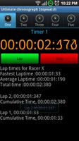 Ultimate Chronograph Stopwatch captura de pantalla 1