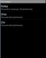 Sudoku Bulmacası screenshot 2