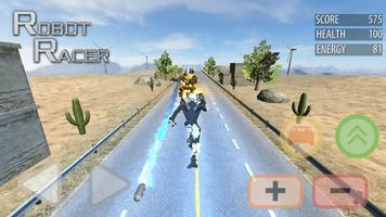 Robot Racer :  Battle on Highway Cartaz