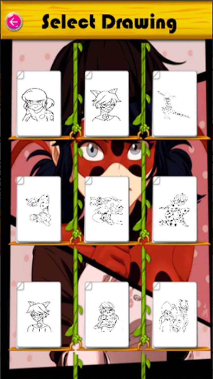 Coloriage Ladybug Chat Noir Dessins For Android Apk Download