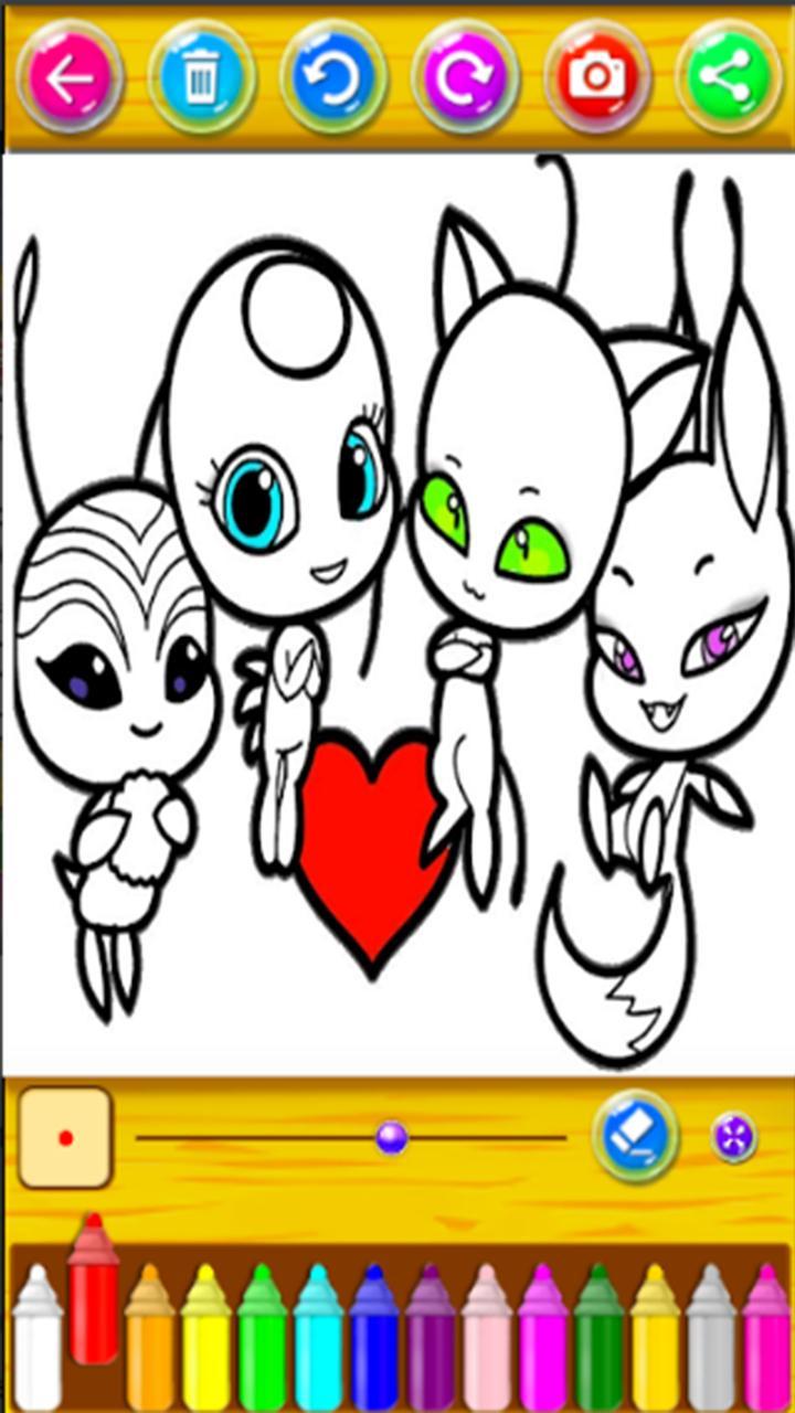 Coloriage Ladybug Chat Noir Dessins For Android Apk Download