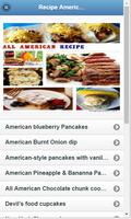 Américaine Food Recipes capture d'écran 1