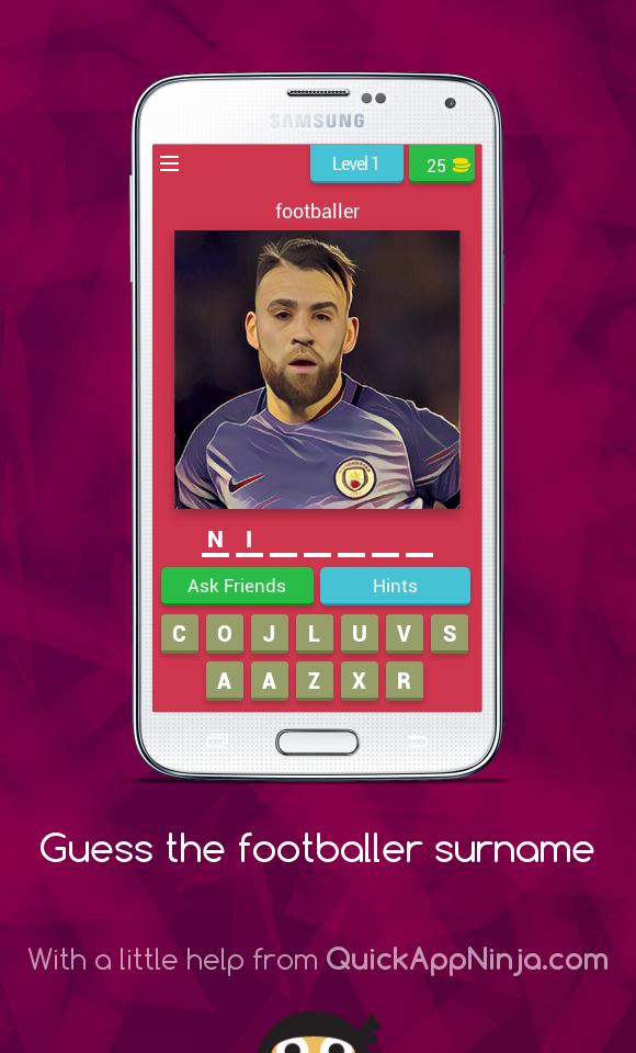 Guess the footballer surname APK for Android Download