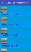 Easy Audio Video Player screenshot 1