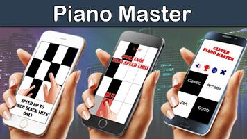 Magic White Piano Tiles Master Free Game Affiche