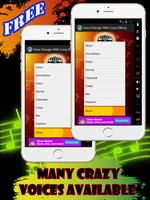 Voice Changer Crazy Effects โปสเตอร์