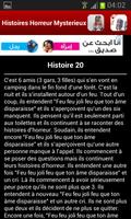 Histoires d'Horreur Mystérieux syot layar 2