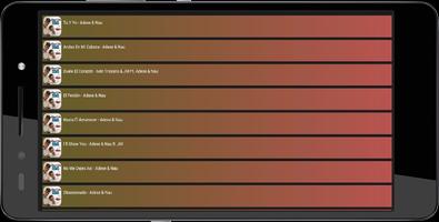 Adexe y Nau Letra De Musicas capture d'écran 1