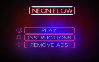 NeonFlow Fun Free Puzzle Game Affiche