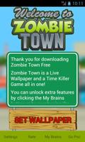 Zombie Town Live Wallpaper screenshot 1