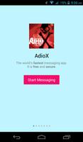 AdioX Messenger capture d'écran 1