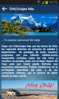 Viajes Chile poster