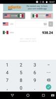 Dólar USA a Peso Mexicano Poster